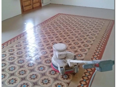 Pulidora de suelos de mosaico