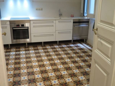 Cocina en el Eixample de Barcelona
