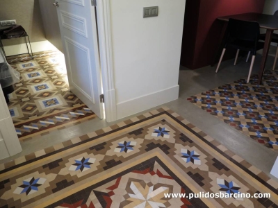 Pulido de mosaico Nolla