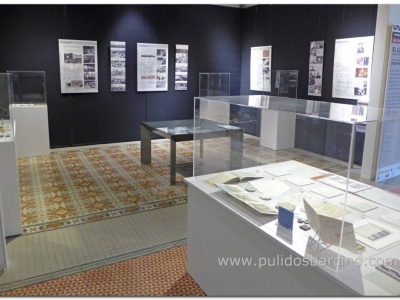 Museo con suelos hidráulicos
