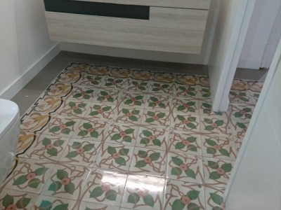 Pulido de suelos de mosaico en Barcelona - Pulidos Barcino