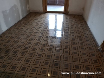 Pulido de suelos de mosaico en Barcelona - Pulidos Barcino
