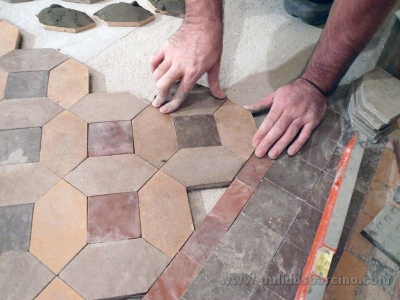 Pulido de suelos de mosaico en Barcelona - Pulidos Barcino