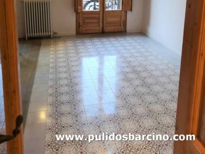 Mosaico acabado brillante