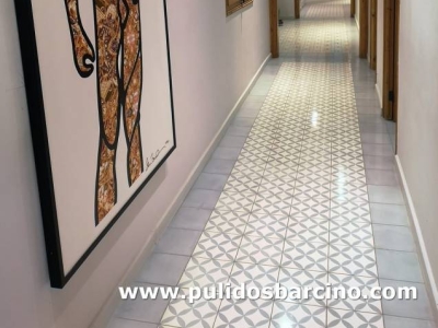 Mosaico acabado brillante