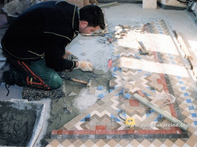 Restauración de baldosas Nolla
