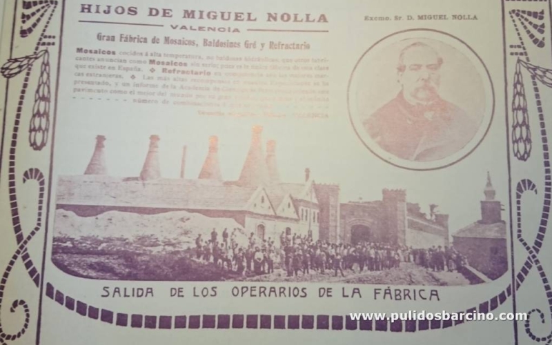 Catálogo mosaico hijos de Miguel Nolla 