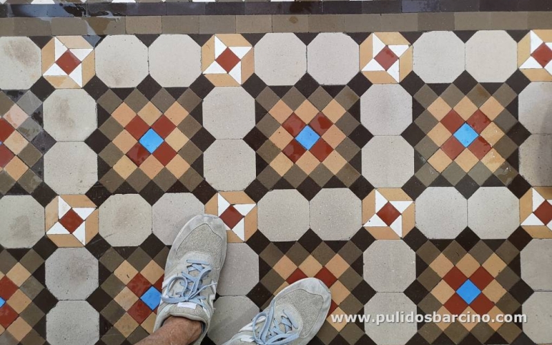 Cómo limpiar un mosaico hidráulico y azulejo viejo al mejor precio 