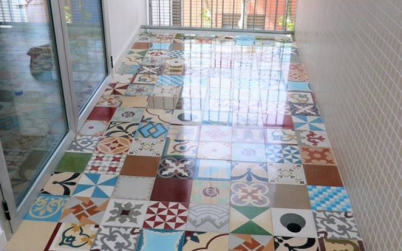 Cera suelos de mosaico y mármol 