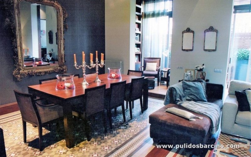Productos para pulido y mantenimiento de suelos de mosaico 