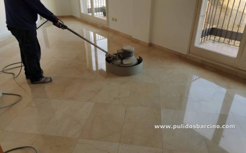 Pulidor suelos mármol 