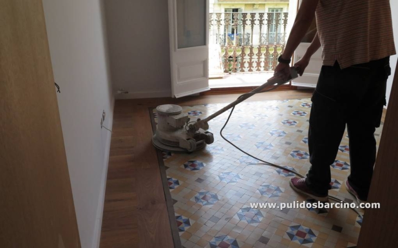 Pulidor suelos mosaico nolla 